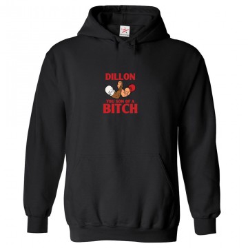 Dillon You Son Of A Bitch Arnold Schwarzenegger Unisex Classic Kids and Adults Pullover Hoodie